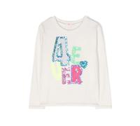 Billieblush sequin-embellished cotton sweatshirt - Neutrals 2