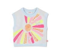 Billieblush sequin-embellished knitted top - Blue 2-3-12