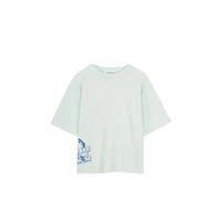 Billieblush shark-print T-shirt - Green 2-3-4-10