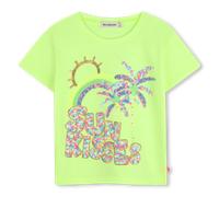Billieblush - Short Sleeve T-shirt - Green Lemon - Girl - 4 Years