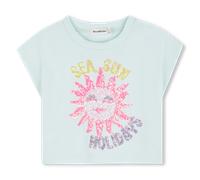 Billieblush - Short Sleeve T-shirt - Sea-green - Girl - 3 Years