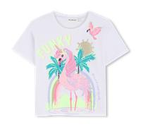 Billieblush U21940 Short Sleeve T-shirt White 10 Years Girl