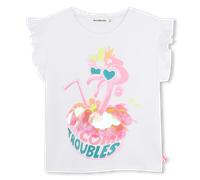 Billieblush - Short Sleeve T-shirt - White - Girl - 12 Years