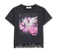 Billieblush - Short-sleeved T-shirt - Dark Grey - Girl - 14 Years