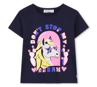 Billieblush - Short-sleeved T-shirt - Navy - Girl - 10 Years