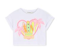 Billieblush - Short-sleeved T-shirt - White - Girl - 8 Years
