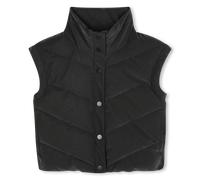 Billieblush - Sleeveless Glitter Down Jacket - Dark Grey - Girl - 16 Years
