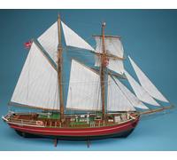 Billing Boats 578 Lilla Dan 1:50 Wooden Model Ship Kit 68x49x12 cm