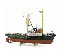 Billing Boats BB428 ZEELAND Scale Model - Historic Tugboat Construction Kit, 1:35 Scale, 55 x 82 x 22 cm