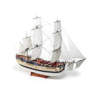Billing Boats H.M.S Endeavour Wooden Model Kit, 1:50 Scale, 89.0 x 17.8 cm, 14+ Years, Unisex, Classic