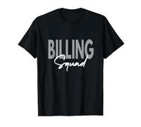 Billing Squad Medical Coding Biller Value Graphic T-Shirt, Men, Black, XL