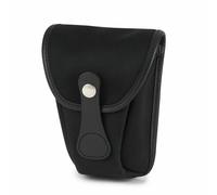 Billingham Avea 7 Compact End Pouch Pocket - Black Fibrenyte + Black (UK Stock)
