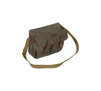 Billingham Hadley Large FiberNyte Shoulder Bag (Sage with Chocolate Leather Trim)