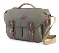 Billingham Hadley Pro Shoulder Bag - Sage Fibrenyte / Chocolate Leather