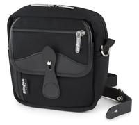 Billingham Pola Stowaway - Black Canvas / Black Leather