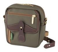 Billingham POLA Stowaway Camera Bag Case + Strap - Sage FibreNyte / Chocolate S
