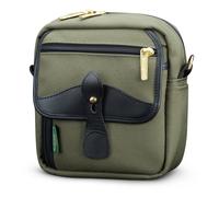 Billingham Pola Stowaway Shoulder Bag - Sage FibreNyte / Black