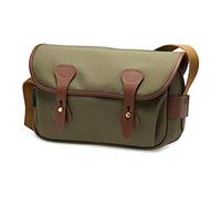 Billingham S3 Camera Bag (Sage FibreNyte / Chocolate Leather)