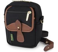 Billingham Stowaway Compact Black Canvas / Tan Leather