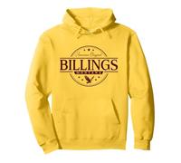 Billings Montana - Billings MT Label Pullover Hoodie