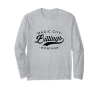 Billings Montana Magic City for Men Women. Long Sleeve T-Shirt