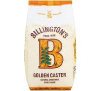 Billington’s Golden Caster Sugar Refill Pack - Unrefined Cane Sugar 2×1kg | Natural Baking Sugar