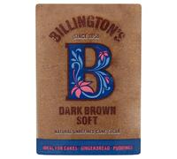 Billington's Dark Brown Soft Sugar 500g (Pack of 2)