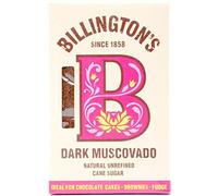 Billingtons Dark Muscovado Sugar 500g x 3 (Pack of 3)