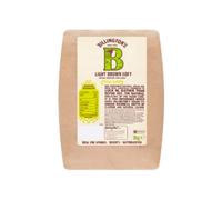 Billington's Light Brown Soft Natural Unrefined Cane Sugar 3kg x Case of 4 | Premium Soft Brown Sugar for Baking | Rich Caramel Flavour | Catering Bulk Pack