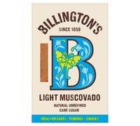 Billington's Light Muscovado Natural Unrefined Cane Sugar 500g