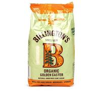 Billingtons Organic Golden Caster Sugar 500g (Pack of 3)