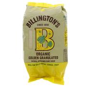 Billington's Organic Golden Granulated Natural Unrefined Cane Sugar 500g