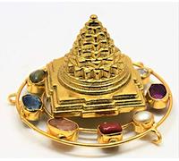 Billion Deals Most Powerful BIG-Sri yantra sri yantram with Nine Planet Gem yoga Money tantra Wicca