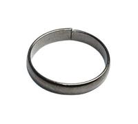 Billion Deals Pure Iron Ring Saturn Shani Black Challa Real Black Horse Shoe Adjustable Ring For Men And Women Set Of 5