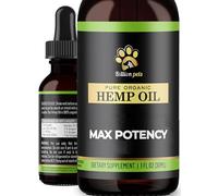 Billion Pets - Cold-Pressed Hemp Seed Oil for Dogs & Cats - UK Made Nutritional Supplement - Omega 3, 6, 9 - 1 Pack