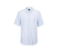Billionaire Barclay short-sleeved shirt - Blue XS