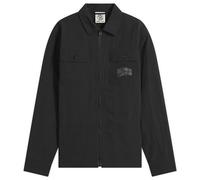 Billionaire Boys Club Men's Arch Logo Nylon Overshirt Black