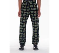 Billionaire Boys Club Mens Black Heat Map Diamonds & Dollars Jean