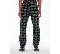 Billionaire Boys Club Mens Black Heat Map Diamonds & Dollars Jean