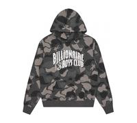Billionaire Boys Club Mens Camo Print Arch Logo Hoodie, Black Sweatshirt BLACK XL