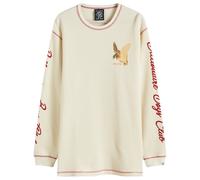 Billionaire Boys Club Men's Duck Long Sleeve Waffle T-Shirt Beige