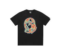 Billionaire Boys Club Mens Heat Map Helmet T Shirt Black BLACK S