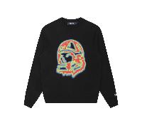 Billionaire Boys Club Mens Heat Map Sweatshirt Black BLACK L