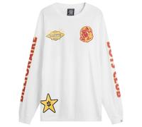 Billionaire Boys Club Men's Multi Graphic Longsleeve T-Shirt White