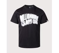 Billionaire Boys Club Mens Oversized Distorted Arch Logo T-Shirt - Colour: Black - Size: XL