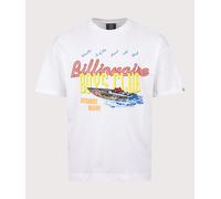 Billionaire Boys Club Mens Oversized Horizon T-Shirt - Colour: White - Size: Medium