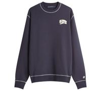 Billionaire Boys Club Men's Small Arch Logo Contrast Stitch Sweat Navy