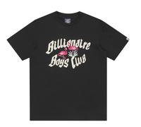 Billionaire Boys Club Mens T-Shirt Flamingo Graphic Logo Cotton Tee in Black