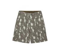 Billionaire Boys Club Mens Woven Green Gator Camo Denim Short