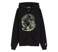 Billionaire Boys Club Printed Hooded Cotton Sweatshirt - Black - S